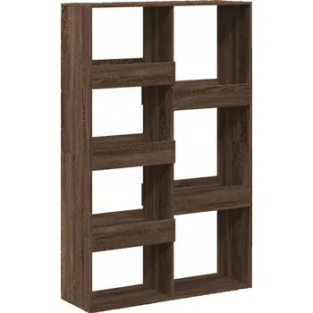 Knihovna Regál, hnědý dub, 100x33x155,5 cm, dřevotříska