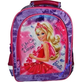 BARBIE ŠKOLNÍ ŠKOLNÍ BATOH PRO DÍVKU RŮŽOVÝ DO 1.-3. TŘÍDY