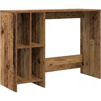 Psací stůl Obdélníkový psací stůl Vida 102,5 x 35 x 75 cm, odstíny hnědé