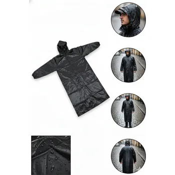 Pláštěnka PLÁŠŤ DO DEŠTĚ ČERNÝ XL/XXL