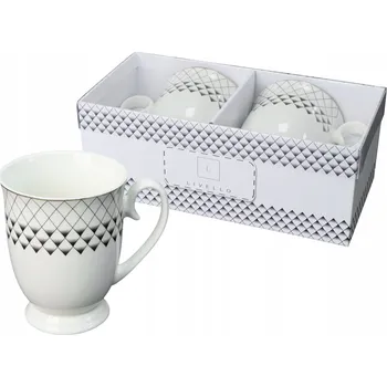 Hrnek Livello Romby porcelán 350 ml