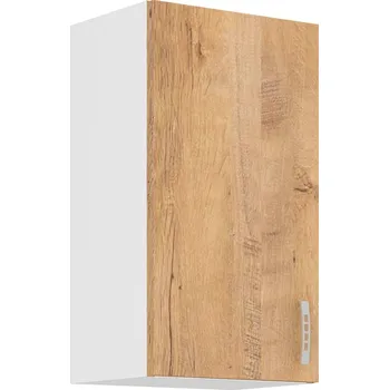 Kuchyňská linka Nábytek PEGAS s.r.o. Horní skřínka SARA - 40 G-72 1F, Bílá / Dub Lefkas