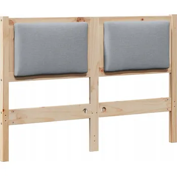 Čelo postele Jiný Hnědá 135 cm Masivní borovicové dřevo