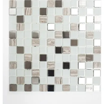 Obklad Mozaika WzorcowniaStudio 30 x 30 cm bílá