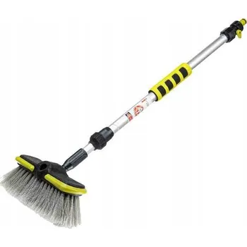 Mycí kartáč na vozidlo Průtokový kartáč 20 cm / 8" teleskopická tyč 100 cm