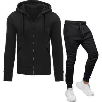 Sada pánského spodního prádla FashionStreet černá pánská tepláková souprava AX0380z L