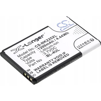 Baterie pro mobilní telefon Baterie pro Nokia 1200 mAh