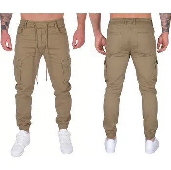 KAPSÁČE PÁNSKÉ ELASTICKÉ JOGGEROVÉ KALHOTY