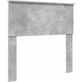 Čelo postele s čelo Betonově šedá 90 cm Kompozitní dřevo