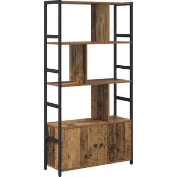 Knihovna Police z dřevotřísky VidaXL 30 x 155,5 cm dub přírodní