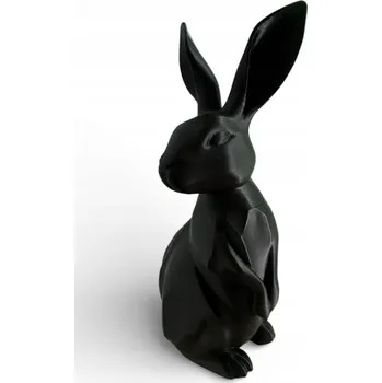 Obraz Zajíček Králíček Velikonoční Velikonoce 15 cm - Černý