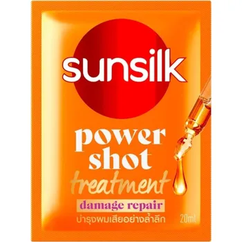 Vlasová regenerace Sunsilk Power Shot Treatment Damage Repair 20 ml – Thajská Kúra pro Poškozené Vlasy