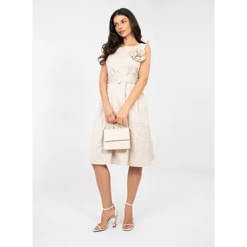 Dámské šaty Šaty IT SK 21861.86 světle béžové jedna velikost