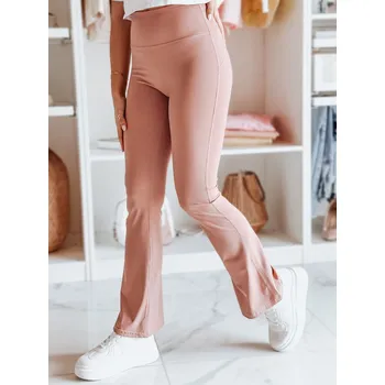 Dámské legíny Dámské legíny do zvonu FARAFII růžové FashionStreet UY2616 XL