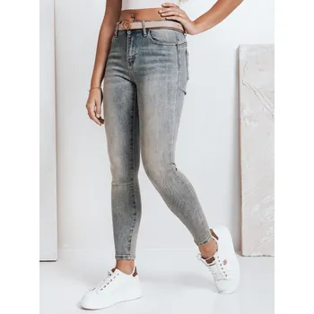 Dámské kalhoty Dámské úzké push up džíny modré FashionStreet UY2796 s26