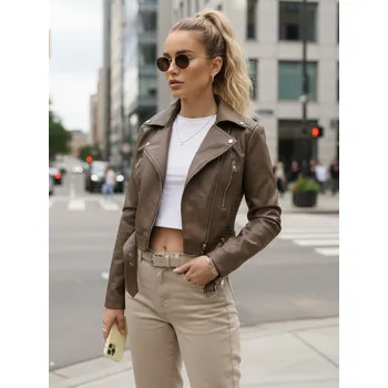 MASSI dámská světle hnědá bunda ramon FashionStreet TY5536 M