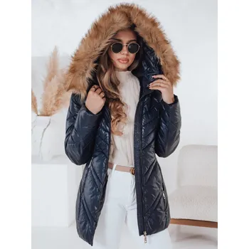 Dámská prošívaná zimní bunda SOLARIS navy blue FashionStreet TY4009 XL