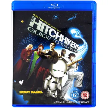 Blu-ray film Hitchhikers Guide To The Galaxy (Autostopem przez galaktykę) - Blu-ray disk