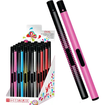 Zapalovač Zapalovač OVAL 23cm plamínkový - mix variant či barev