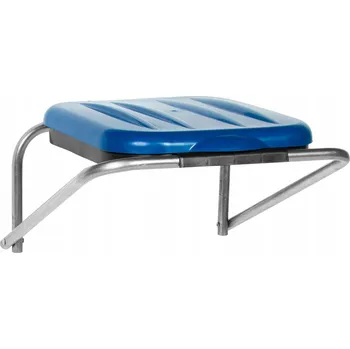 Odpadkový koš DRŽÁK NA STĚNU PRO ZÁVĚSNÉ TŘÍDĚNÍ ODPADU MODRÝ PRO PYTLE 120L