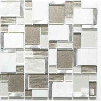 Obklad Mozaika WzorcowniaStudio 30 x 30 cm bílá