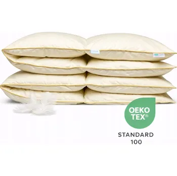 přikrývka Přikrývka z peří a prachového peří 220x200 cm krémová nebo růžová,