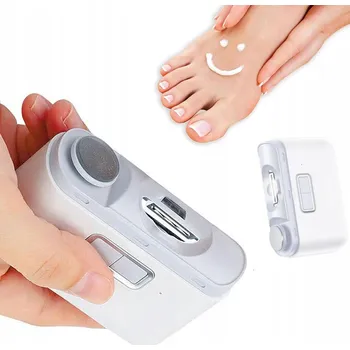 ELEKTRICKÁ AUTOMATICKÁ STŘÍHAČKA NA NEHTY S LED SVĚTLEM USB 500MAH