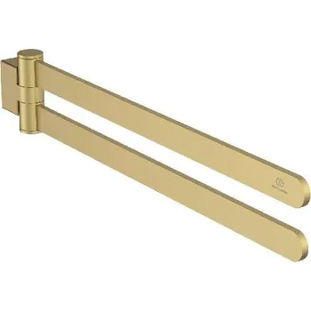 Ideal Standard Conca - Držák ručníků, délka 45 cm, kartáčované zlato T5396A2