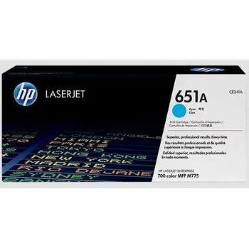 Toner HP 651A CE341A modrý (cyan)