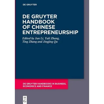 Populárně naučná literatura pro dospělé De Gruyter Handbook of Chinese Entrepreneurship - Li, Jun