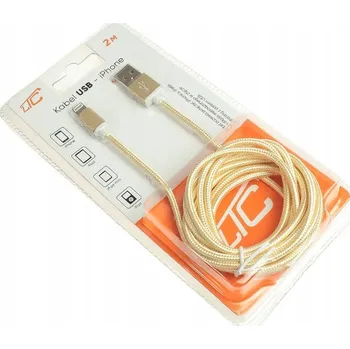 Datový kabel Kabel USB - Apple Lightning 2 m zlatý LTC