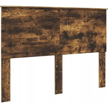 Čelo postele s čelo Kouřový dub 160 cm kompozitní dřevo