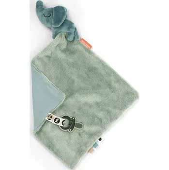 Dětská deka Done by Deer Mazlicí deka pro miminko Slon Elphee Blue
