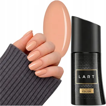 Lak na nehty Hybridní lak na nehty LART 8ml Young Peach 133 Manikúra Oranžová