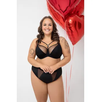 Podprsenka Měkká podprsenka Gorsenia G005 Marisa černá 80M