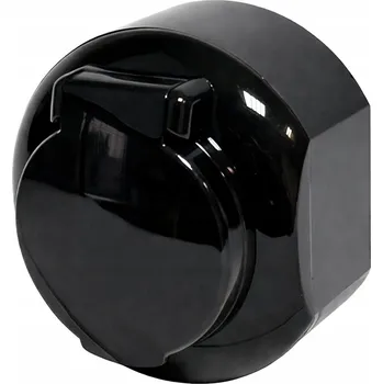 Elektrická zásuvka Elektrická Zásuvka JLM černá