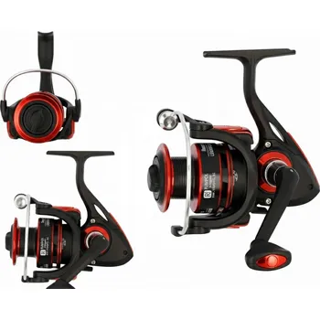 Rybářský naviják NAVÍJÁK RUMPOL ROUGE&NOIR 1000, 10 LOŽISEK, SILNÝ, NÁHRADNÍ CÍVKA