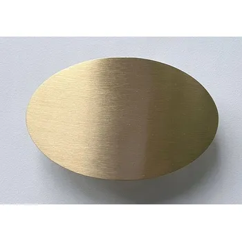 Spona na peníze Hladká spona např. pro gravírování, mosazná přezka