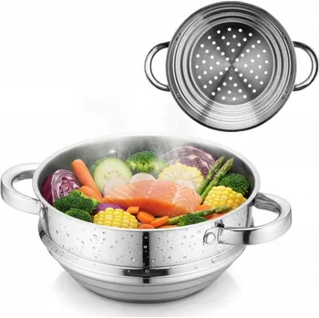 Hrnec Univerzální organizér pro vaření v páře, napařovací hrnec Altom Design 16/18/20 cm