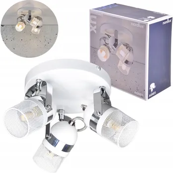 Bodové Stropní Svítidlo Nordlux G9 3X35W kovové bílé
