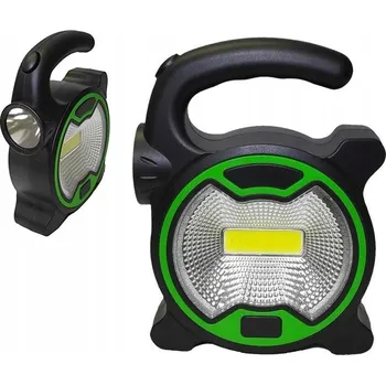 Svítilna VÝKONNÁ DÍLENSKÁ LAMPA LED COB S DRŽÁKEM HALOGEN NA BATERIE