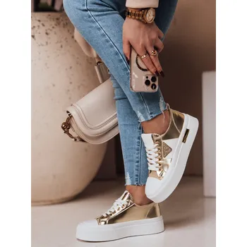 Dámské tenisky Dámské tenisky na platformě TRENDIS gold FashionStreet ZY0702 37