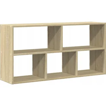 police Nástěnná police, dub sonoma, 100x25x50 cm