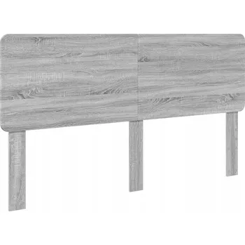 Čelo postele Šedá Sonoma 180 cm Materiál dřevotříska