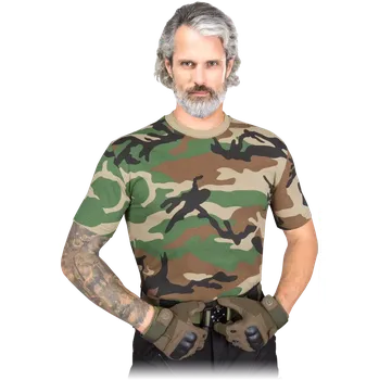 Rybářské oblečení Reis Tactical Guard TARNUNG Tričko Green/Camo