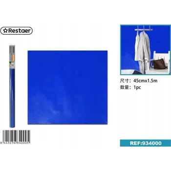 Tapeta Tapeta Samolepicí Hladká Modrá 45CM x 1.5M