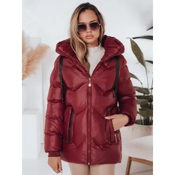 Dámská zimní bunda SALVONA červená prošívaná FashionStreet TY5005 S