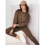 Dámská oversize mikina AWIOL hnědá FashionStreet BY1273 M