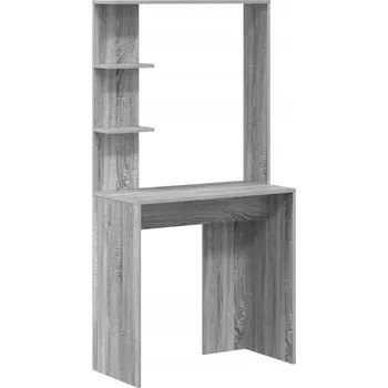 Psací stůl Obdélníkový psací stůl VidaXL 78,5 x 37 x 80 cm šedý