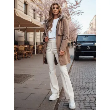 Dámská bunda Dámská přechodná bunda parka FERISSA khaki FashionStreet TY4873 XL